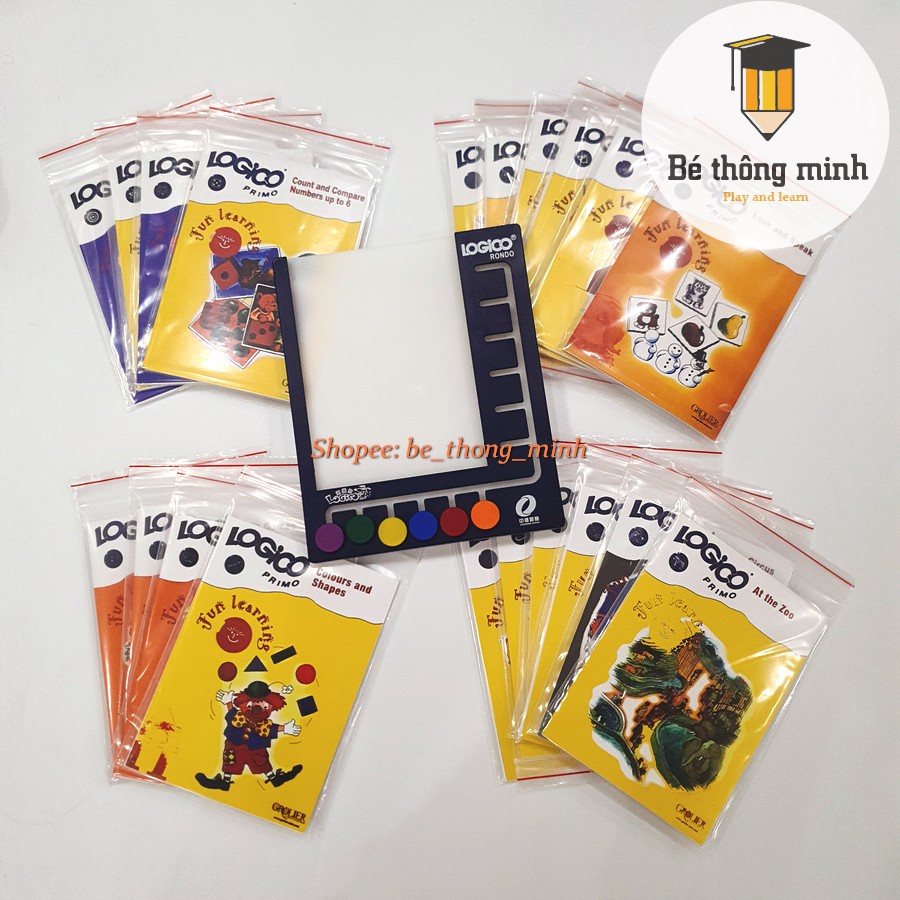 Logico primo phiên bản quốc tế phát triển tư duy cho trẻ 2-6 tuổi