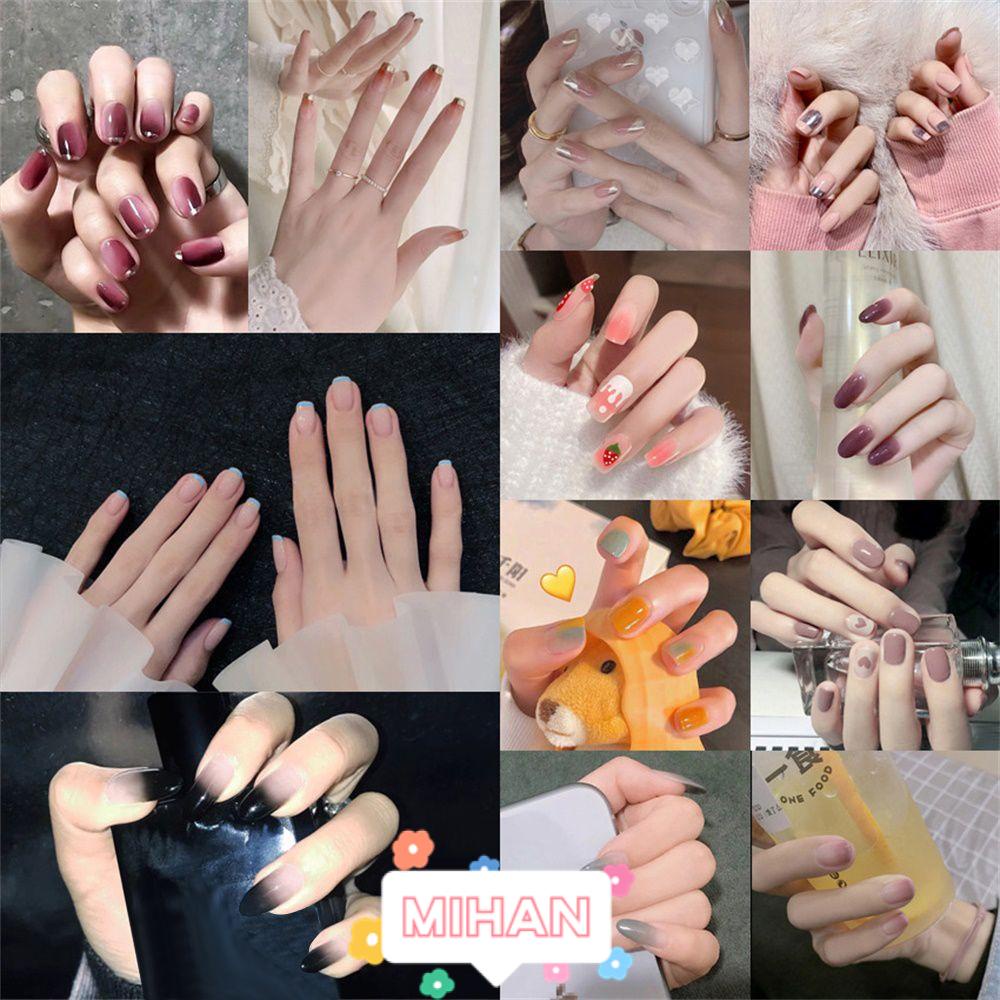 Set 24 Móng Tay Giả Dạng Bấm MIHAN1