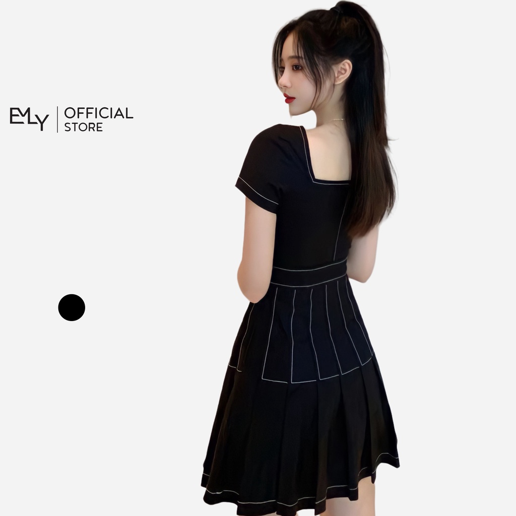 Đầm nữ dáng ôm mini tay ngắn Emilyshop