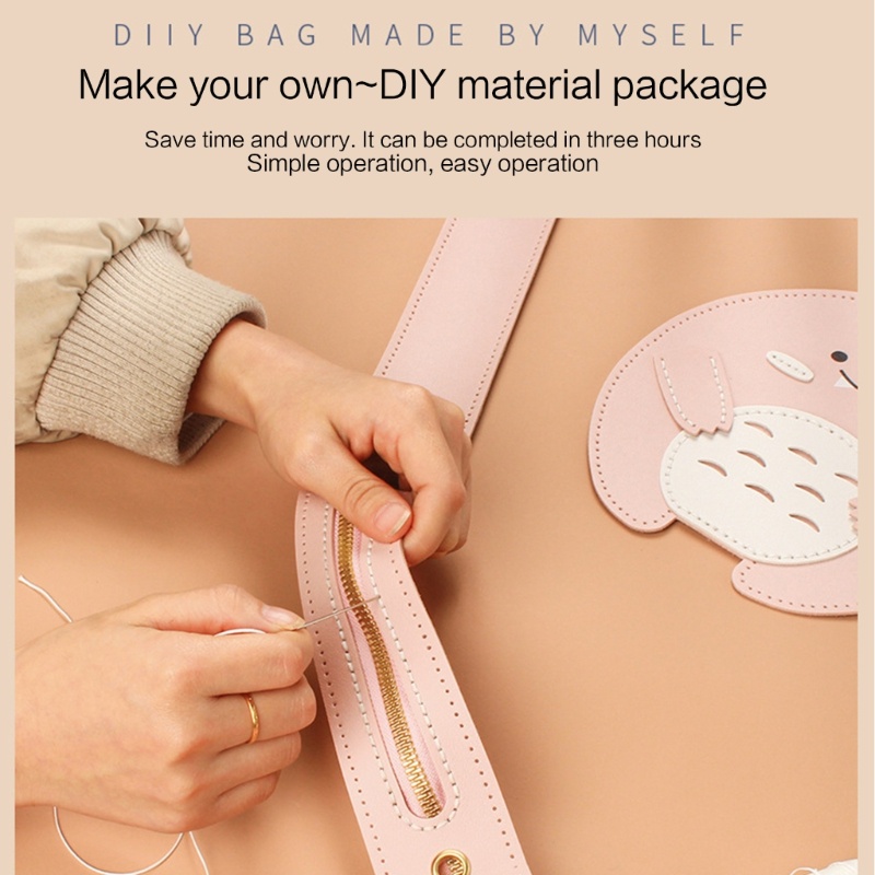 Bộ Dụng Cụ Làm Túi Xách Da PU Tiện Lợi