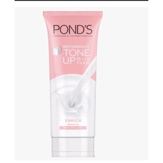 [Chỉ Bán Hàng Thái] Sữa Rửa Mặt Pond s Trắng Da Mờ Thâm Sữa Rửa Mặt Làm Sáng Da Ponds Tone Up Milk Foarm 100g