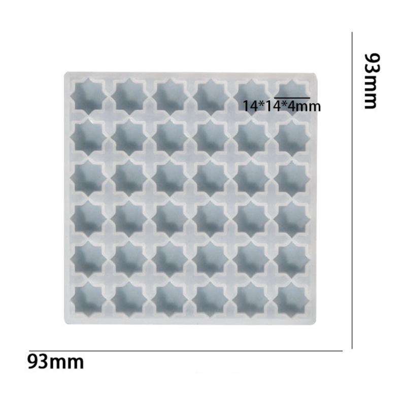 Khuôn Silicone Làm Đồ Trang Sức Nhựa Resin Hình Chữ Cái M DIY