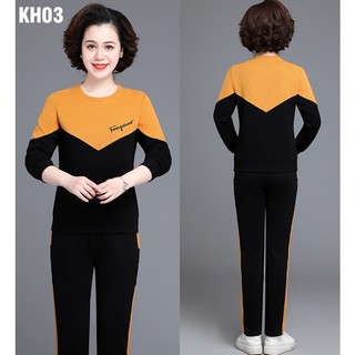 Đồ bộ trung niên mặc nhà - quần áo trung niên cho mẹ cho bà  chất UMI  dài tay