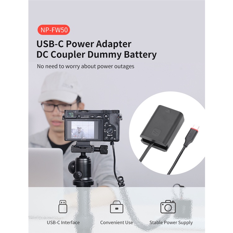 Bộ Pin Ảo KingMa NP-FW50 Dummy Battery