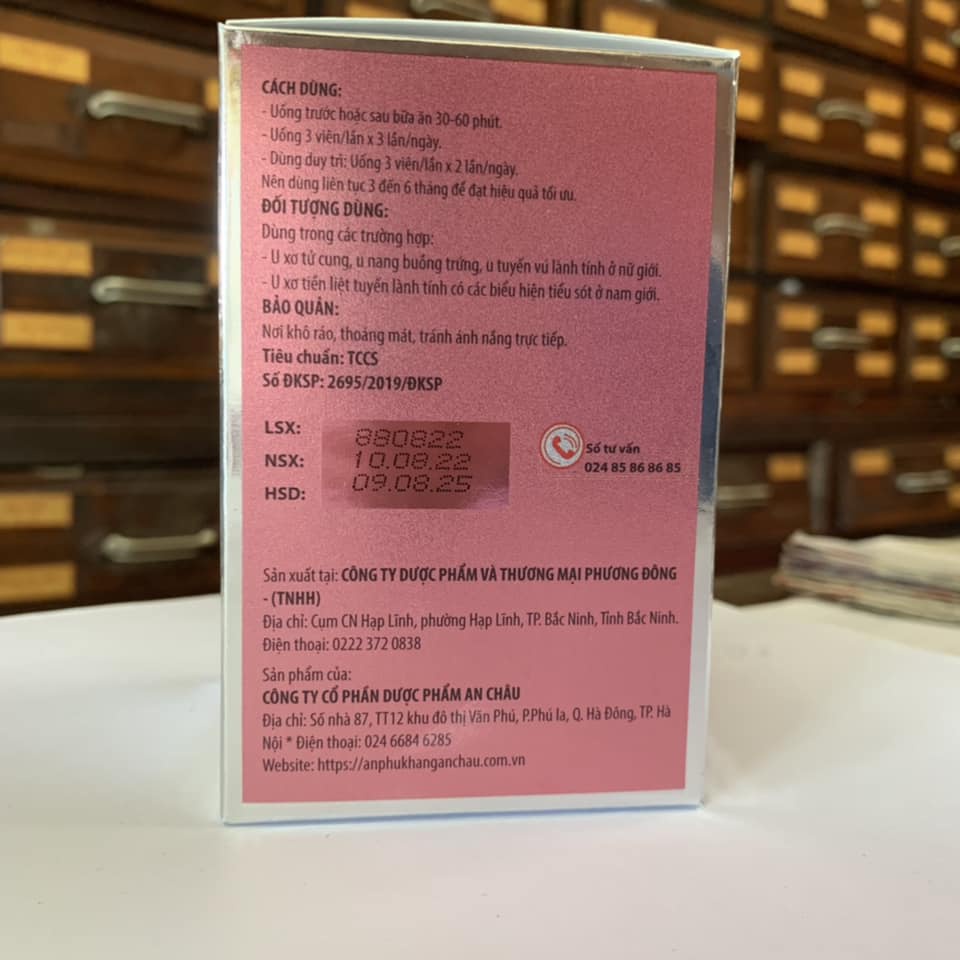 An Phụ Khang - An Châu - U nang buồng trứng U xơ tử cung U vú