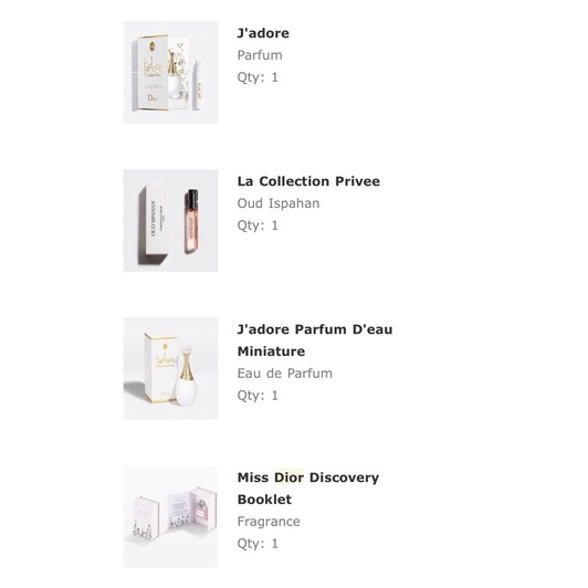 Vial sample nước hoa & minisize chọn mix mùi🌹