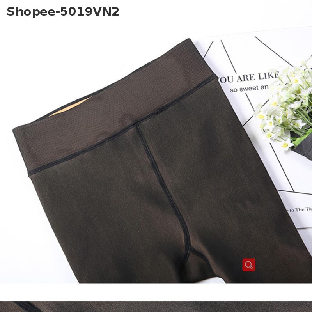 [GAVVN] Quần Legging Lông Cừu Dày Lưng Cao Nâng Ngực Giữ Ấm Mùa Đông Dành Cho Nữ [VN]