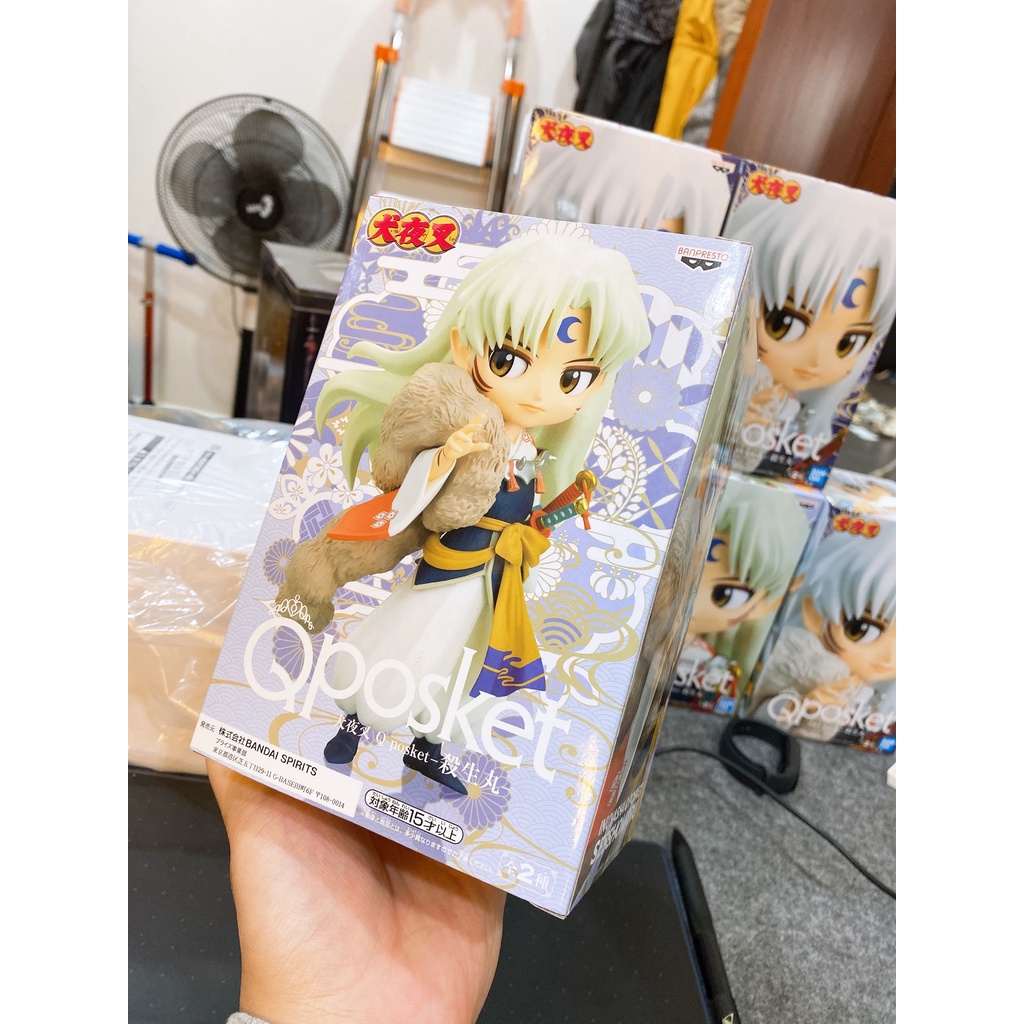 MÔ HÌNH CHÍNH HÃNG  INUYASHA, KAGOME, SESSHOUMARU QPOSKET
