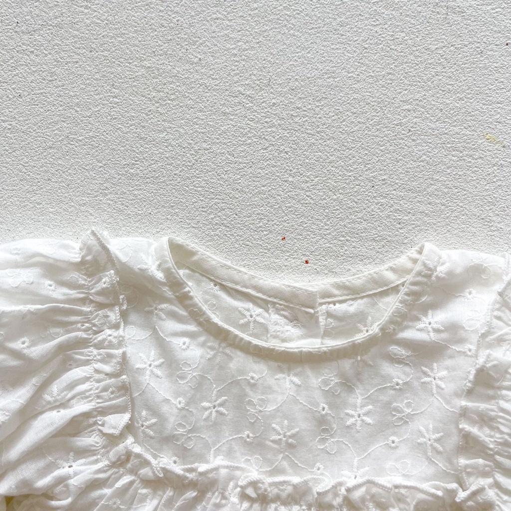 Set áo tay dài kèm quần cho bé gái đáng yêu