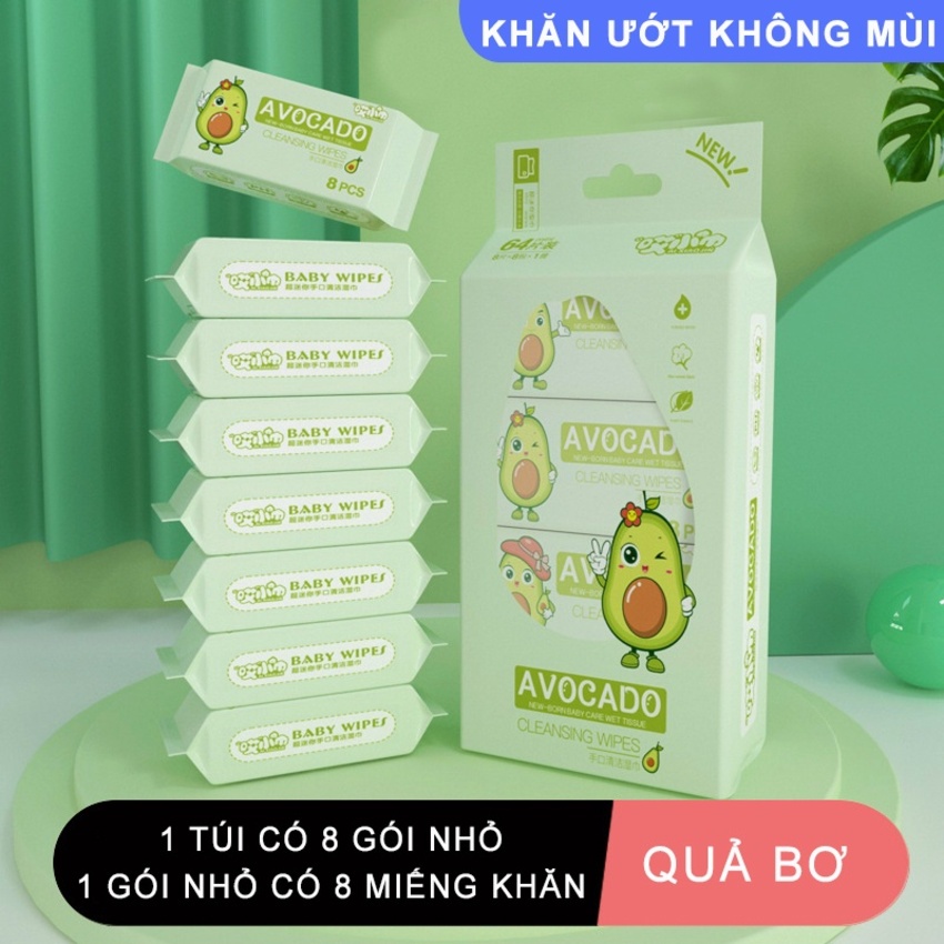 Khăn giấy ướt bỏ túi siêu mini, Khăn ướt mini DU LỊCH tiện dụng, nhiều màu để đâu cũng vừa  GALA