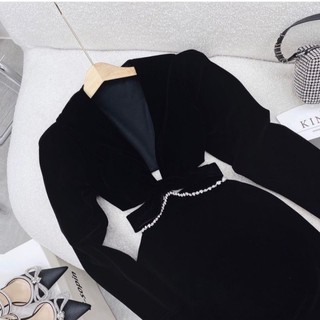 ĐẦM BIGSIZE CUT EO ĐÍNH ĐÁ SANG TRỌNG(L-2XL)