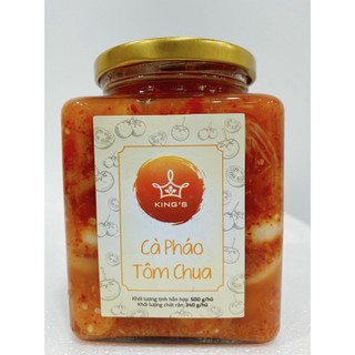 Cà pháo tôm chua hiệu king’s 500g