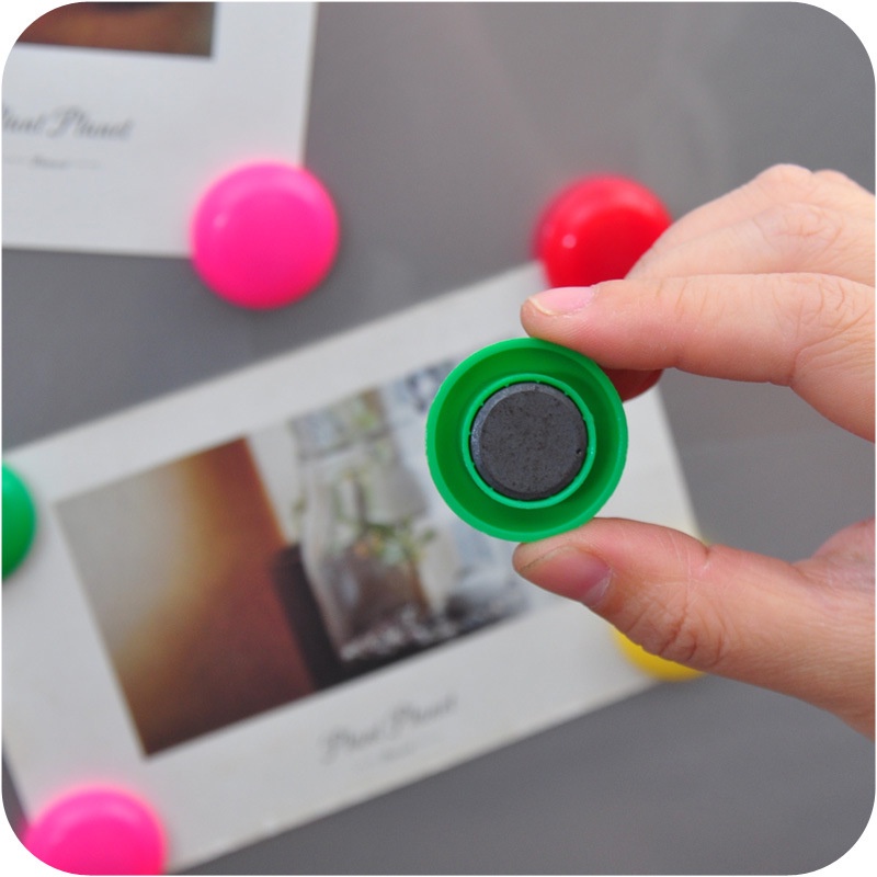 Viên Nam Châm Dán Tủ Lạnh, Bảng Từ Đường Kính 3cm