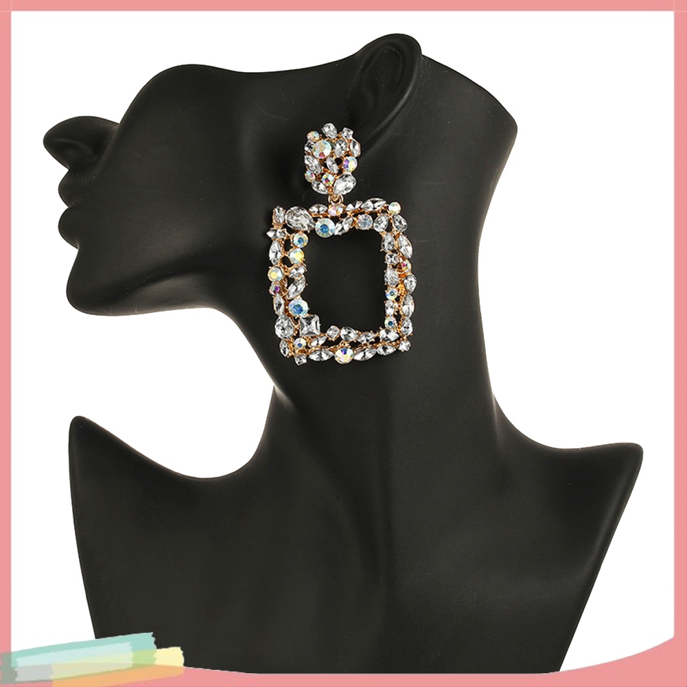 Khuyên tai đính đá phong cách Bohemian dành cho nữ