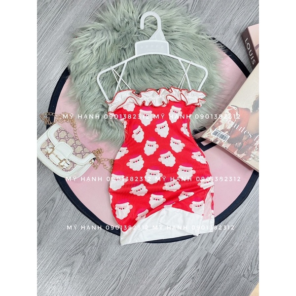 (4mẫu) VÁY CHO BÉ - hình thật bé mặc