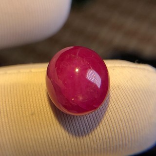 Mặt  Đá Ruby Tự Nhiên,Kích Thước 12x10x6mm , Trọng Lượng 10carat , Mệnh Hỏa & Mộc,  May Mắn, Bình An, Cát Tường M36