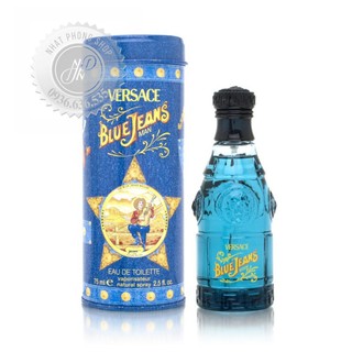 Nước hoa nam Versace Blue Jeans EDT 75ml - Dòng này hãng versace thiết kế KHÔNG bao kiếng