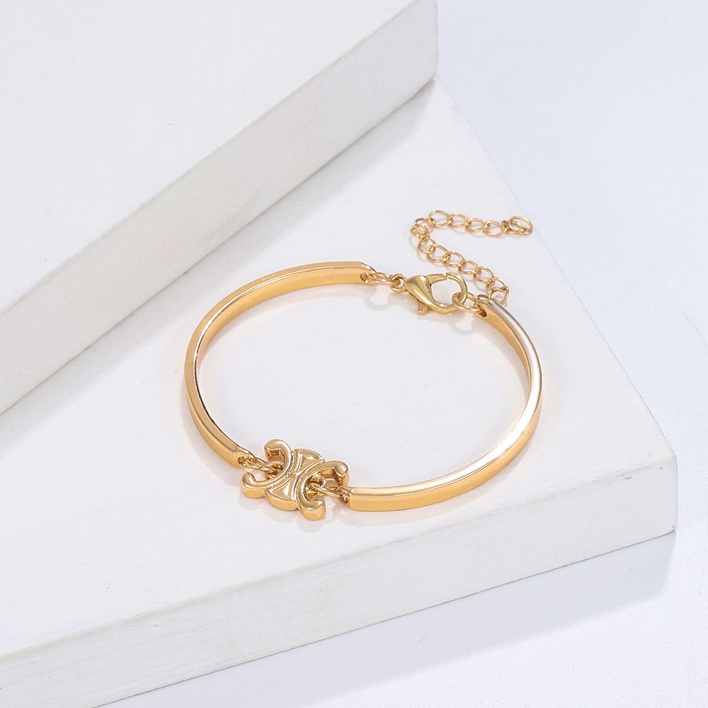 Vòng Tay Mạ Vàng Thời Trang Hàn Quốc Arc de Triomphe Chất Lượng Cao Cho Nữ