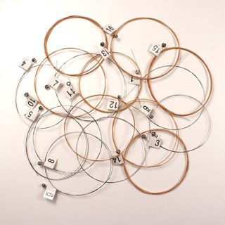 Bộ 7, 10,16,19, 21 dây đàn Lyre đàn hạc cầm tay Dây đàn thay thế có đánh số phụ kiện đàn Lyre Loại 1