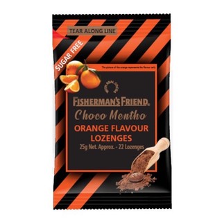 Fisherman's Friend Choco Mentho orange 10 Sachets Each