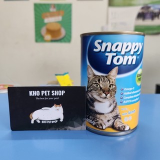 Pate Snappy Tom lon 400gr cho mèo