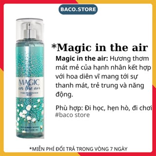 body mist XỊt thơm toàn thân Magic in the Air 236ml hương thơm thanh mát, nhẹ nhàng