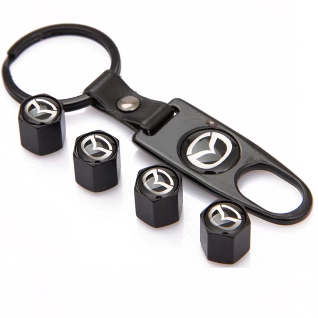 [Hàng loại 1] Bộ chụp van xe - 4 Nắp Chụp có logo hãng Trang Trí Bảo Vệ Đầu Van Ô Tô