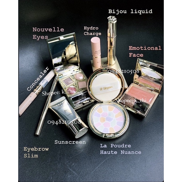 Phấn Phủ Elégance La Poudre dưỡng da / makeup