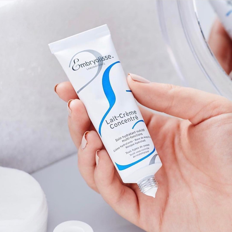 [Hàng Pháp] Kem Embryoliss Lait Crème Concentré  giúp phục hồi da , dưỡng ẩm da Tuýp 30ml - 75ml