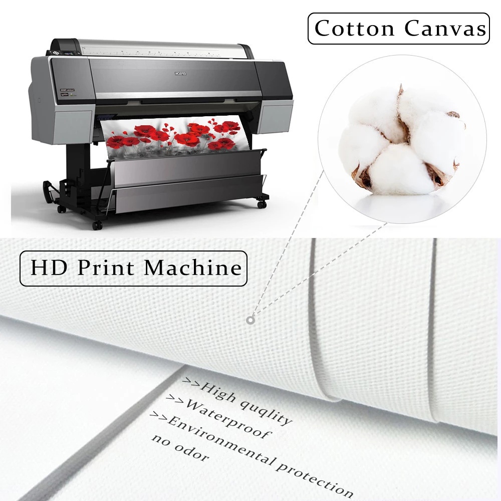 Tranh Vải Bạt Treo Tường In Hình Bida Không Khung Trang Trí Nhà Cửa / Phòng Khách / Phòng Ngủ