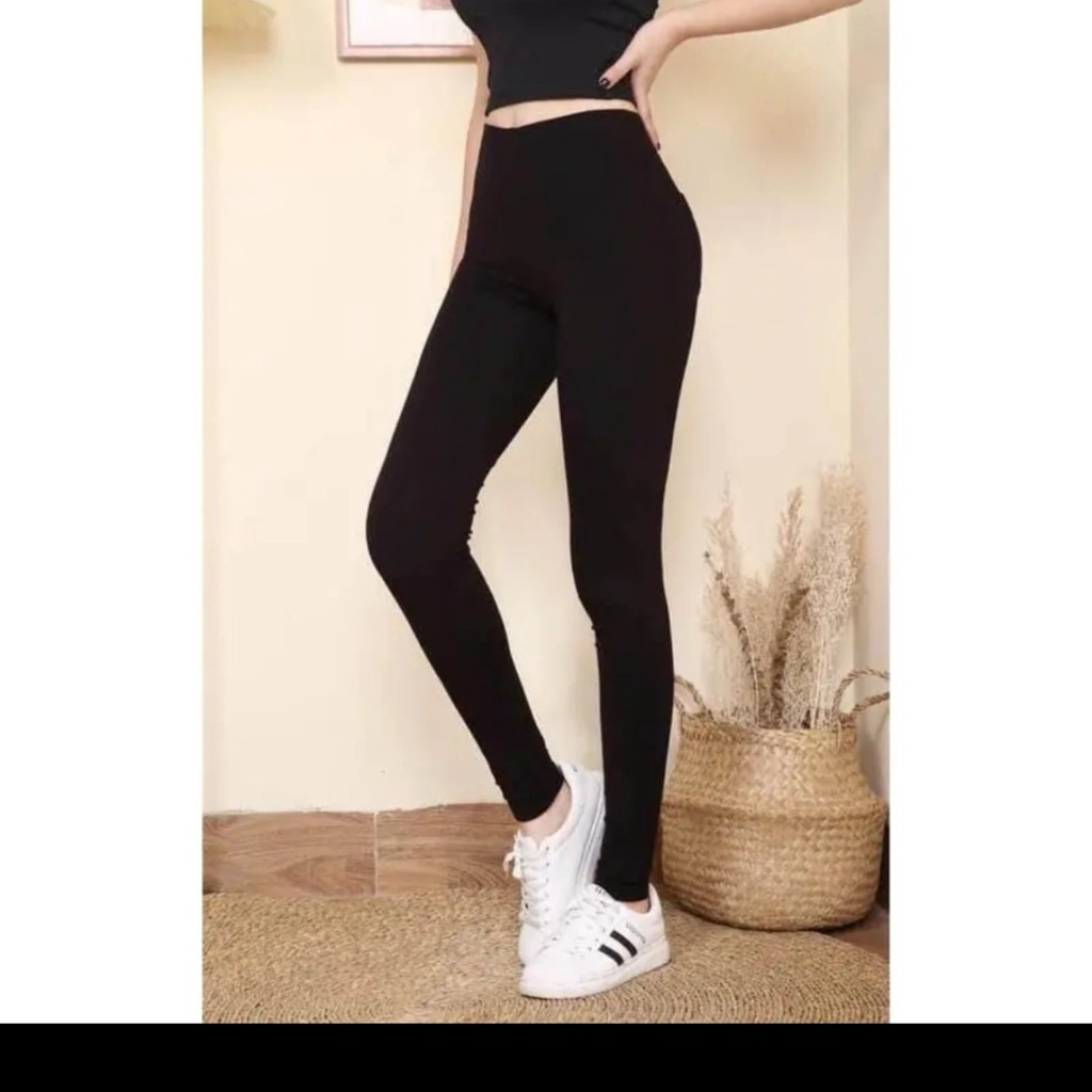 Quần legging cạp cao nâng mông 2 túi trước chất Umi Hàn cao cấp co giãn LBU002 VIETSTAR
