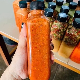 Muối ớt đỏ sữa và tắc chấm hải sản, đồ nướng, nước chấm thần thánh siêu ngon