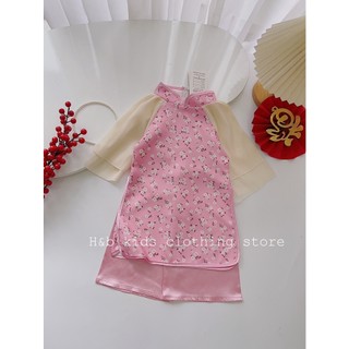 Áo Dài Cách Tân Cho Bé Gái ( 8-20KG)