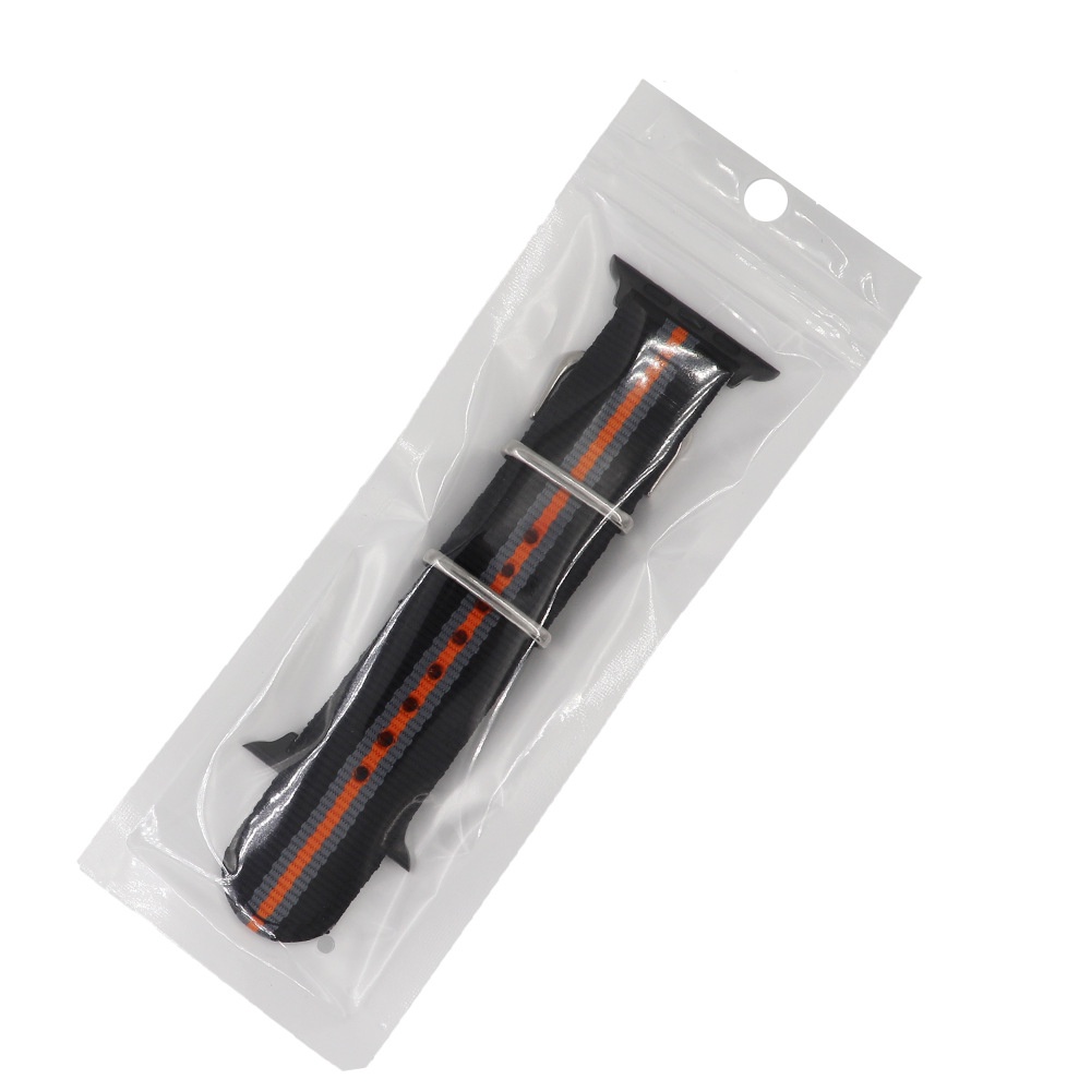 Dây Đeo Bằng Vải Dù Canvas Nylon Cho Đồng Hồ Thông Minh Apple Watch Series 45mm 44mm 40mm 41mm 38mm 42mm Series 8 7 6 5 4 3