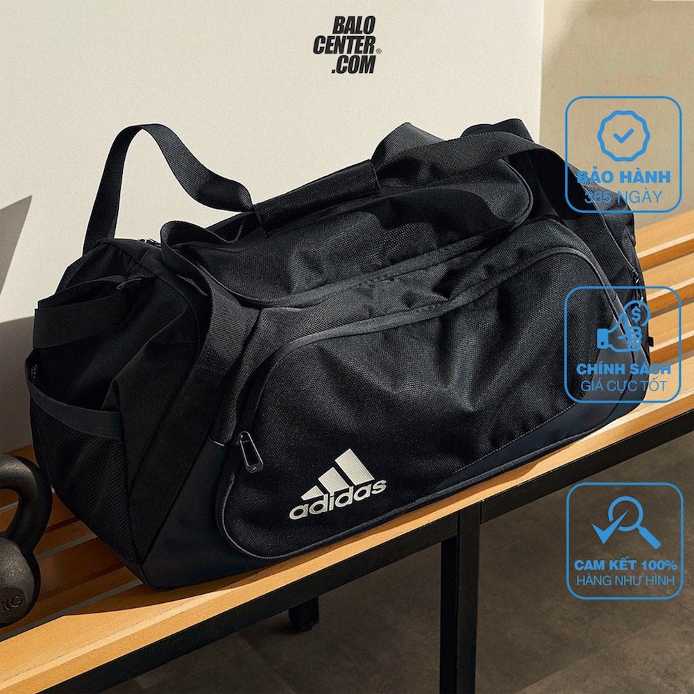 Túi Trống Du Lịch - Túi Tập Gym Đi Đá Bóng Có Ngăn Đựng Giày Đồ Tập Thể Thao Riêng Adidas Duffel 35L H64792