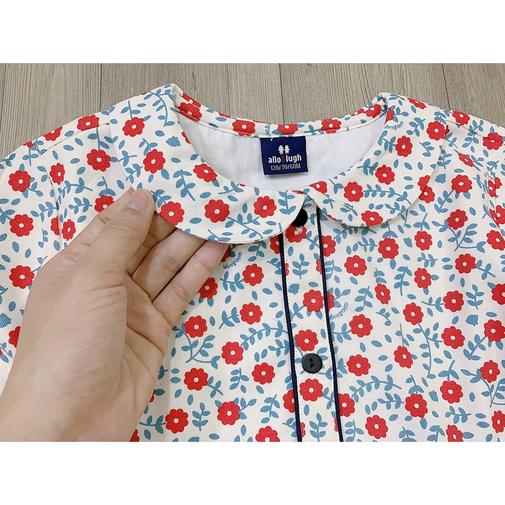 Váy Thu Đông Bé Gái Dư Xịn Xuất Hàn, Váy Cao Cấp Hãng Allo & Lugh Size 90 -140 .