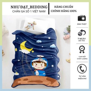 Chăn lông tuyểt cho bé 1mx1m4 siêu mịn , mền cho bé đi học