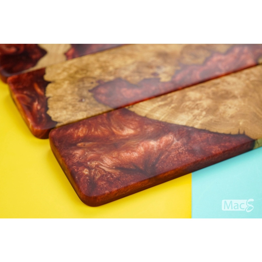 Kê tay resin gỗ Nu Alphawork Avocado Premium - Kê tay bàn phím