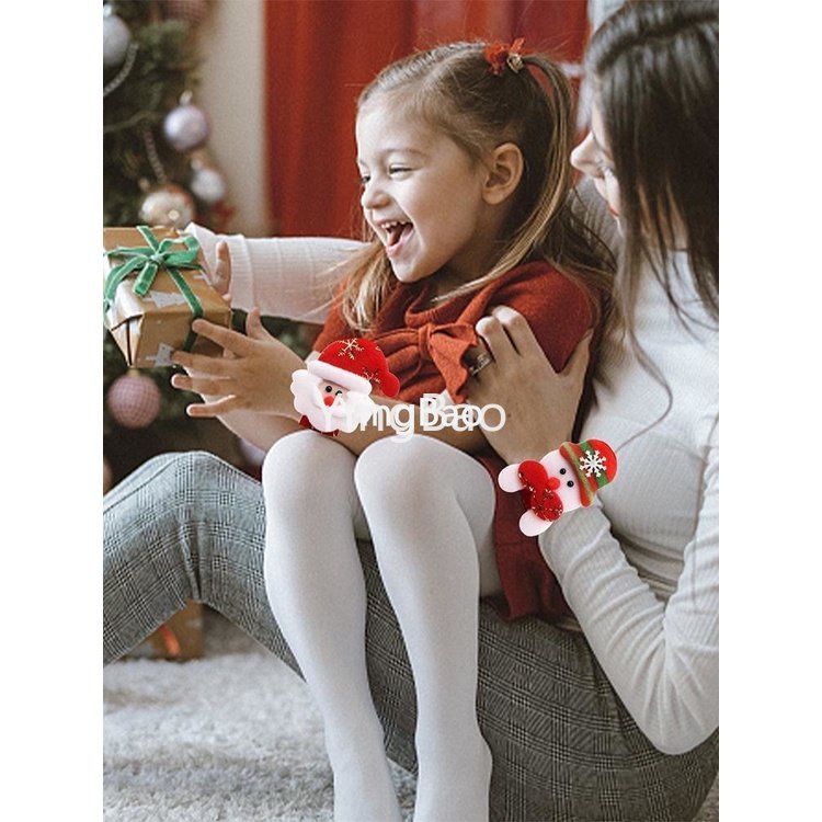 Set 10 Vòng Đeo Tay Trang Trí Giáng Sinh / Năm Mới Cho Trẻ Em