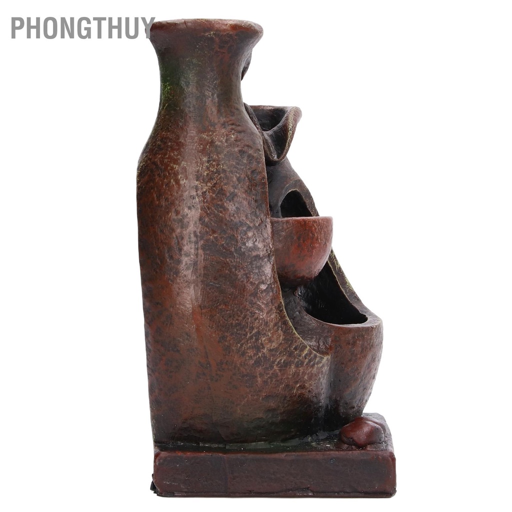 Thác nước phong thuỷ -  Đài phun nước để bàn trang trí văn phòng tại nhà 5V