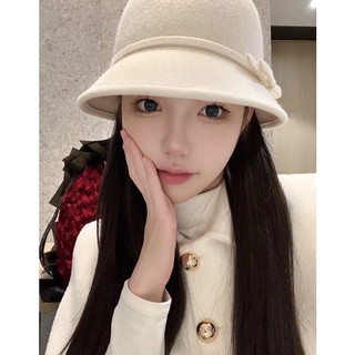 Mũ dạ nơ vành nhỏ hàn quốc các loại