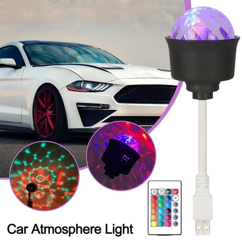 Đèn USB Tạo Không Khí Lãng Mạn Cho Xe Hơi