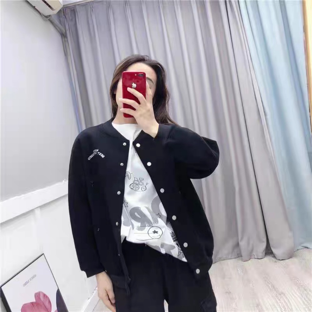 Áo khoác Dạ Bomber Gapdino, Phong cách Unisex Nam Nữ, Local Brand Gapdino Unisex