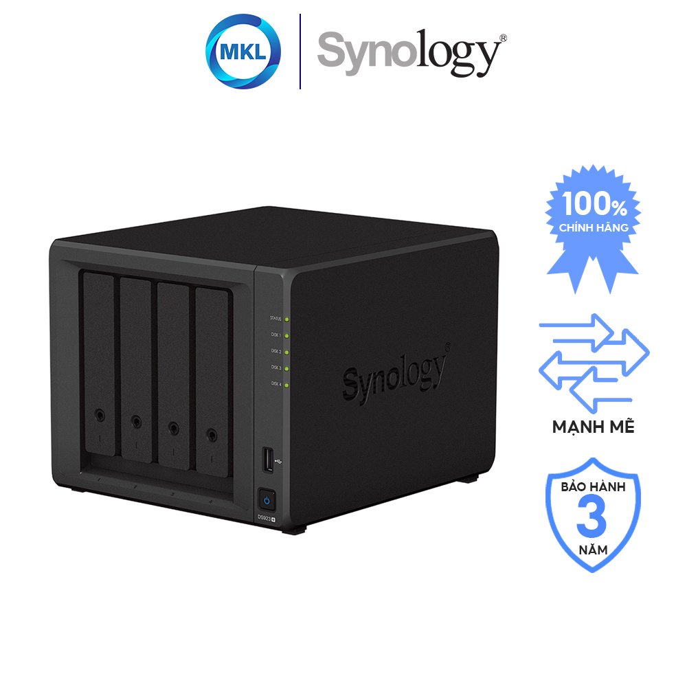 Thiết bị lưu trữ Synology DS923+  - Hàng chính hãng