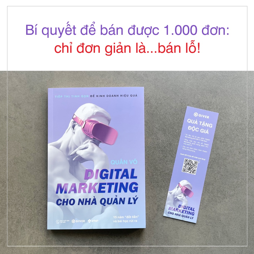 Sách - Digital Marketing Cho Nhà Quản Lý - Tiếp Thị Tinh Gọn Để Kinh Doanh Hiệu Quả