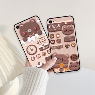 Ốp lưng iphone 5/ 5s/ 6/ 6s/ 6 plus/ 6s plus/ 7/ 8/ se 2020 hình gấu, thỏ kẹo ngọt