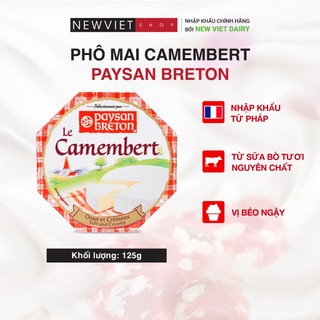 Phô mai Camembert Paysan Breton 125g