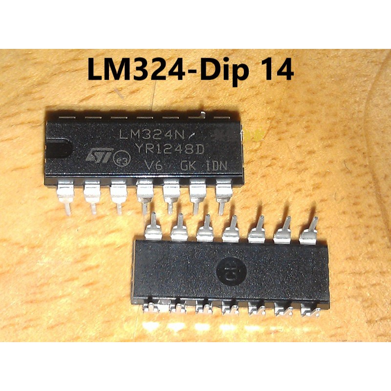 LM324 Dip 14 - IC Khuếch Đại Thuật Toán  - Hàng Chất Lượng Cao