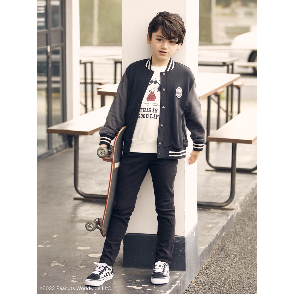 [Auth Uniqlo] Áo Khoác Bomber Nỉ Kids Tag Nhật