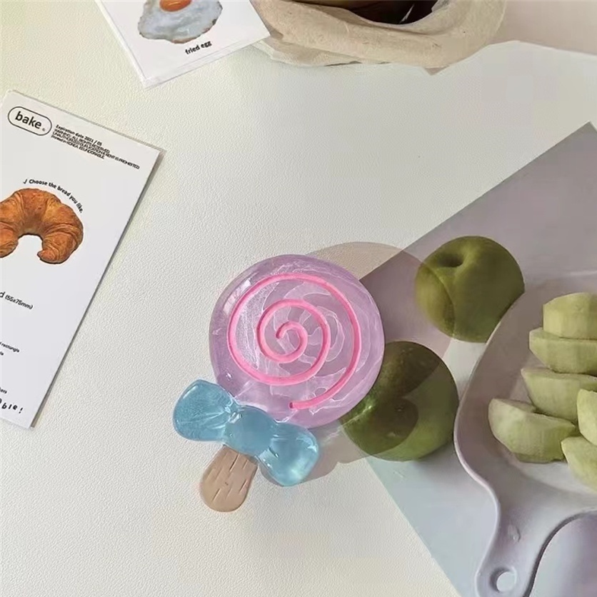 Giá Đỡ Điện Thoại Hình Kẹo Mút Dễ Thương